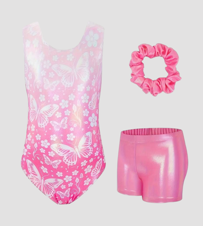 Petal Pink Butterfly Leotard