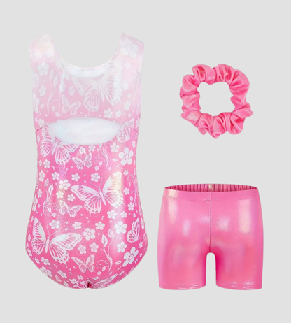 Petal Pink Butterfly Leotard