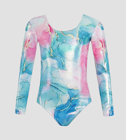 Signature MarbleFlex Long-Sleeve Leotard
